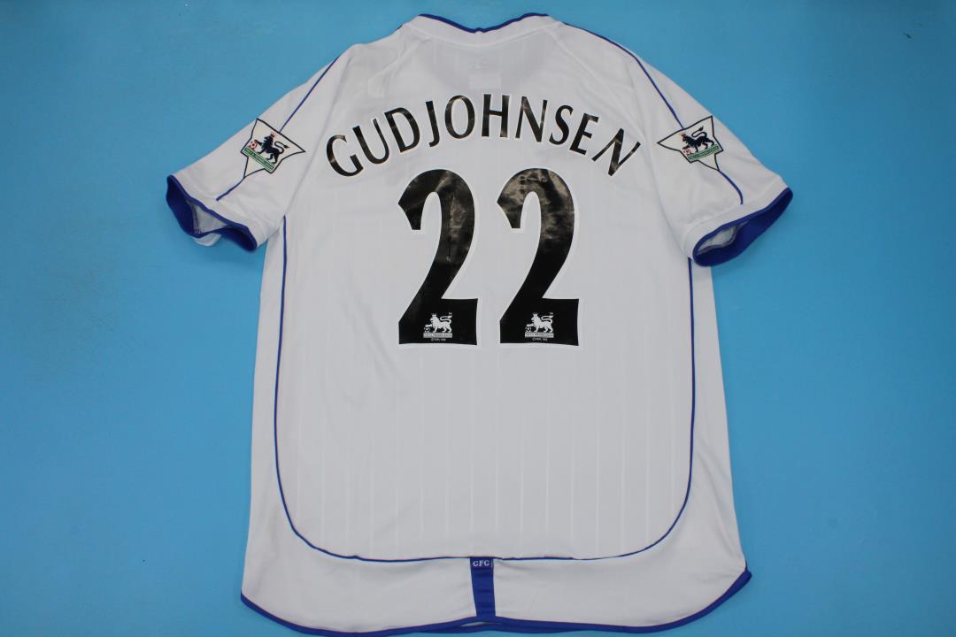 Camisa Chelsea F.C. Away 01/02 - 02/03 Third (Versão Torcedor Retro)