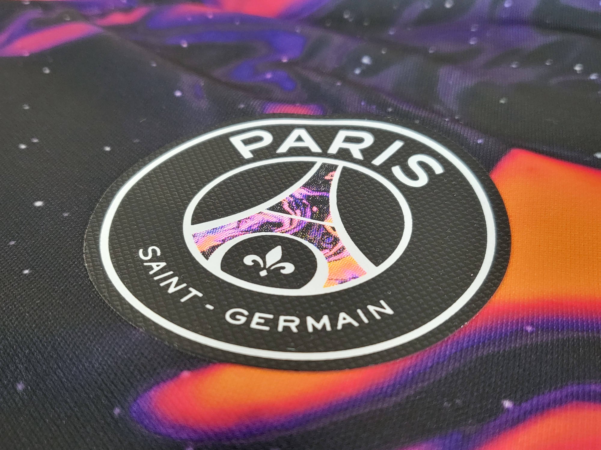 Camisa Paris Saint-Germain "Purple Flame" 23/24 (Versão Jogador) | EDIÇÃO ESPECIAL