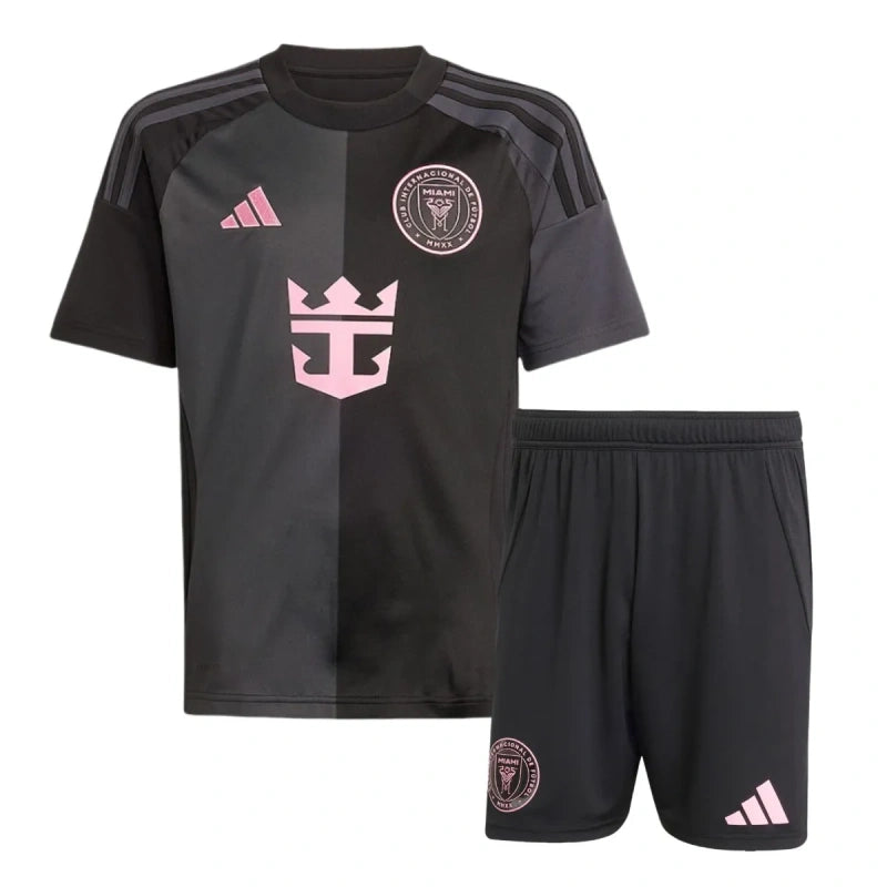 Kit Inter Miami Away Conjunto Infantil 2024 (Versão Torcedor)