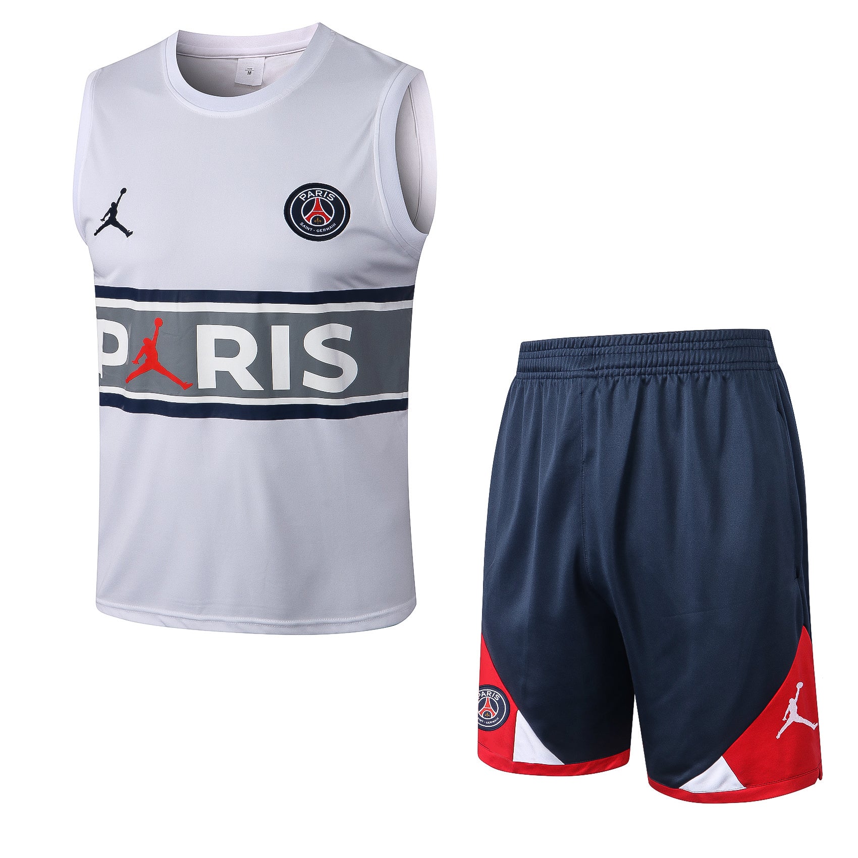 Kit Pre-Treino Paris Saint-Germain F.C. Conjunto Adulto/Infantil (Versão Torcedor)