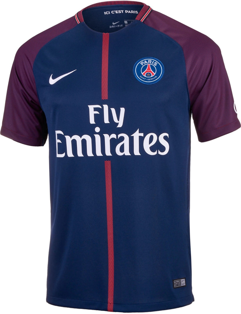 Camisa Paris Saint-Germain Home 17/18 (Versão Retrô)