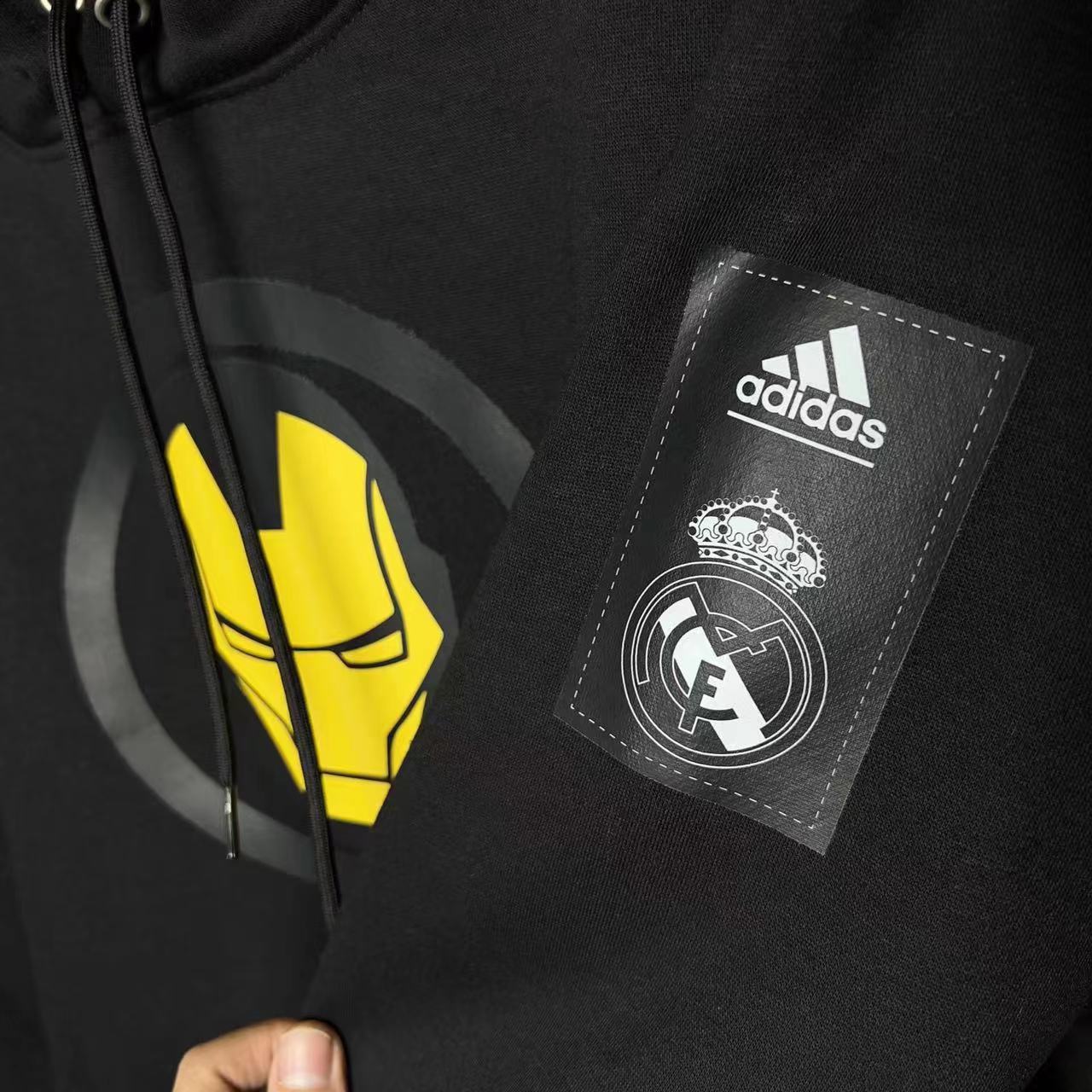 Moletom Real Madrid CF | Iron Man - Marvel Style