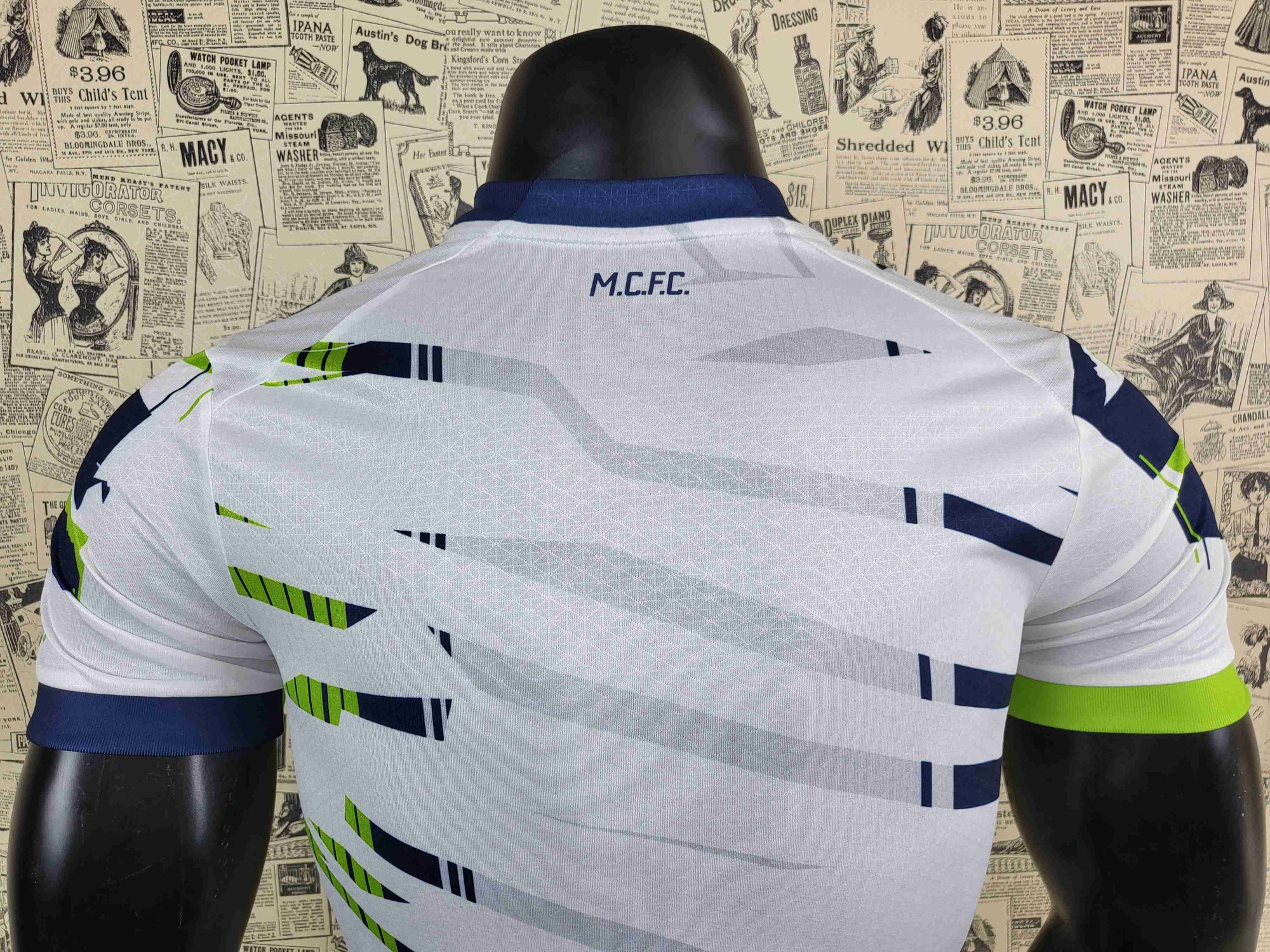 Camisa Manchester City "Green, White and Blue" 23/24 (Versão Jogador) | EDIÇÃO ESPECIAL
