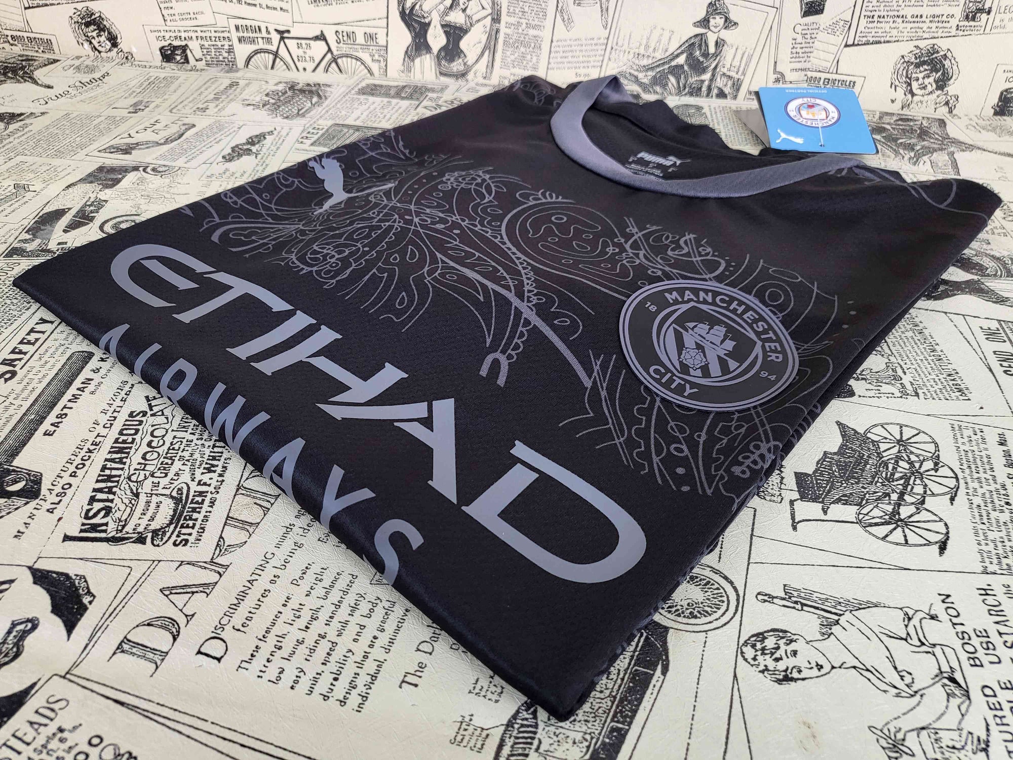Camisa Manchester City "Dark Edition" 23/24 (Versão Torcedor) | EDIÇÃO ESPECIAL