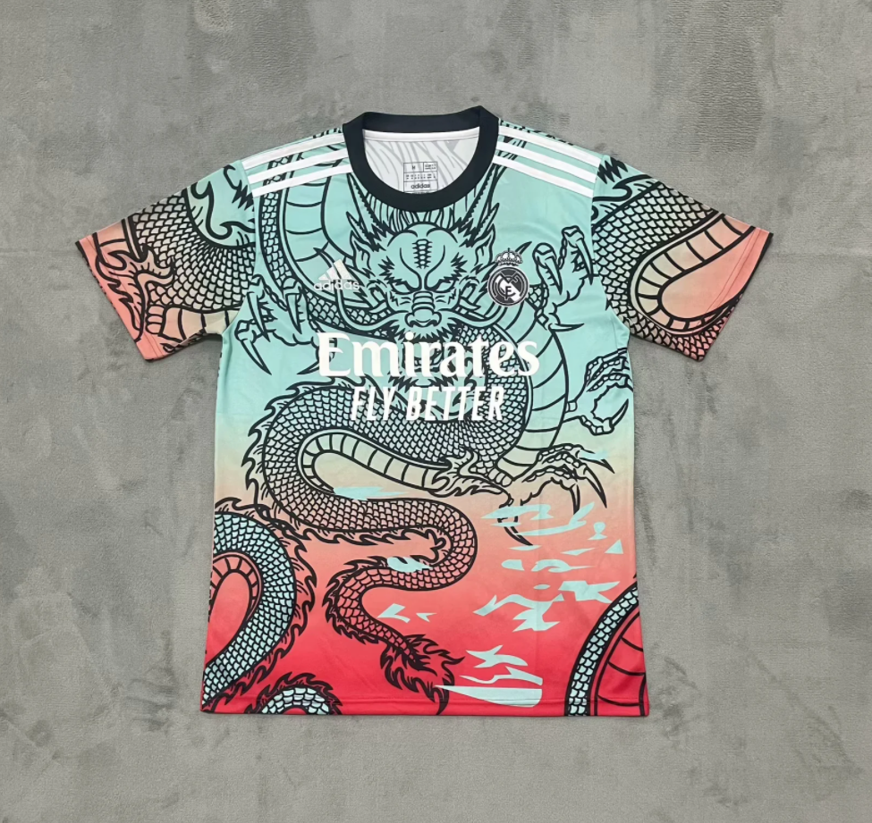 Camisa Real Madrid CF "Hot Colours / Dragon" (Versão Torcedor) | EDIÇÃO ESPECIAL