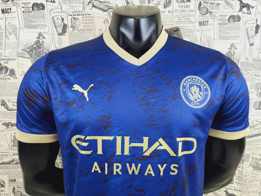 Camisa Manchester City "Blue Edition" 23/24 (Versão Torcedor) | EDIÇÃO ESPECIAL