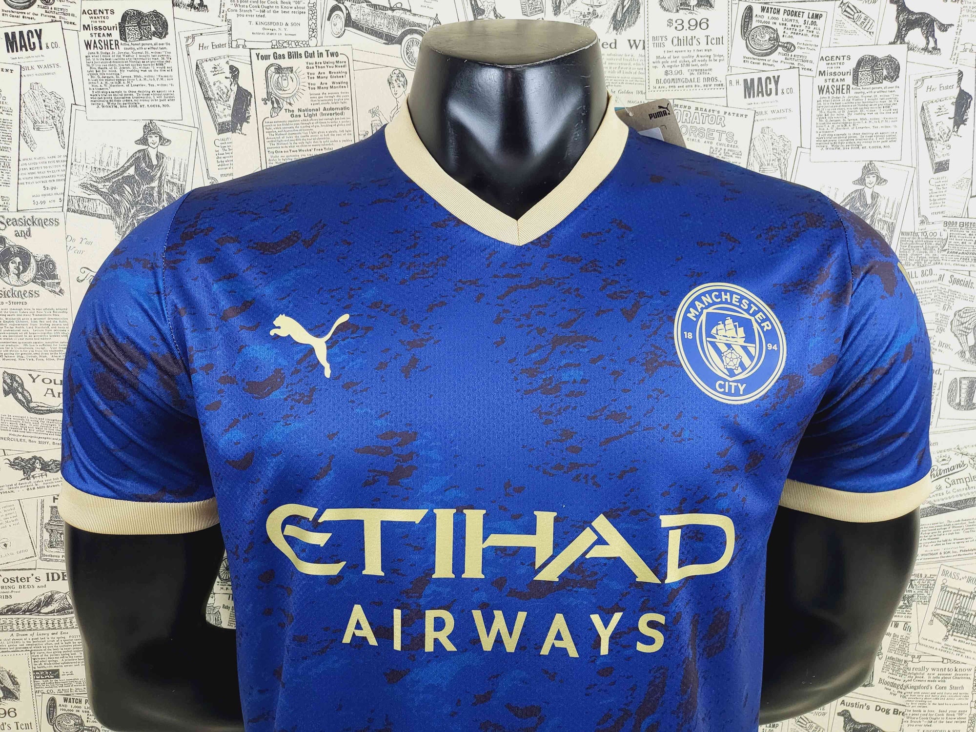 Camisa Manchester City "Blue Edition" 23/24 (Versão Torcedor) | EDIÇÃO ESPECIAL