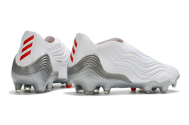Chuteira de Campo Copa Sense + FG White/Grey | Football Boots