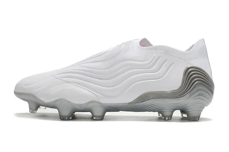 Chuteira de Campo Copa Sense + FG White/Grey | Football Boots