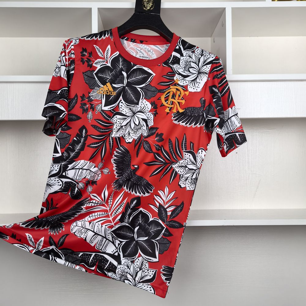 Camisa Flamengo "Red Tropical" 24/25 (Versão Torcedor) | EDIÇÃO ESPECIAL