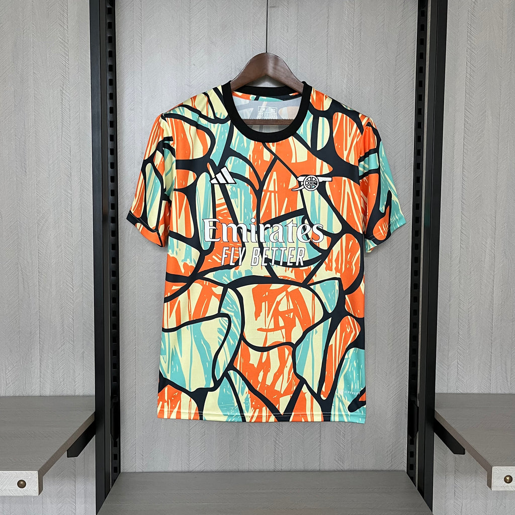 Camisa Arsenal "Hot Colours" (Versão Torcedor) | EDIÇÃO ESPECIAL