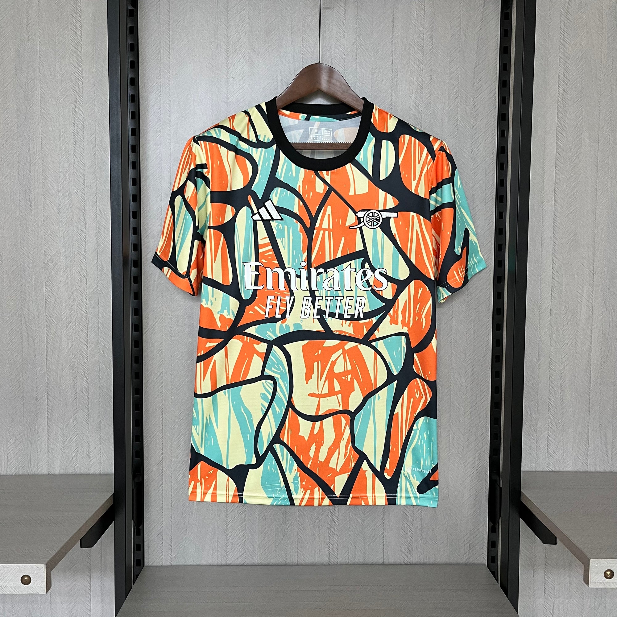 Camisa Arsenal "Hot Colours" (Versão Torcedor) | EDIÇÃO ESPECIAL