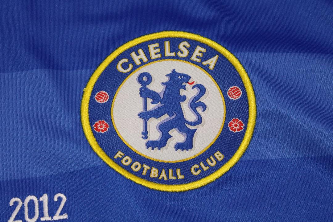 Camisa Chelsea F.C. Home 11/12 (Versão Torcedor Manga Longa Retro)