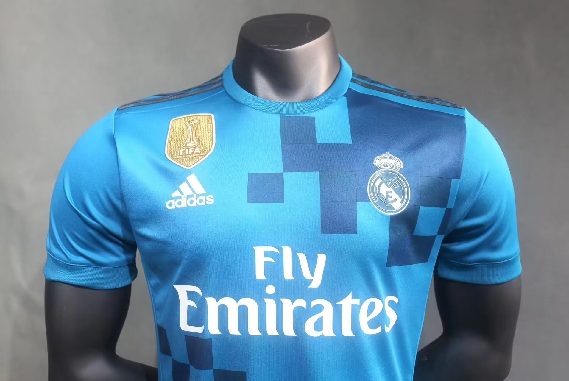 Camisa Real Madrid Third 17/18 (Versão Jogador Retrô)
