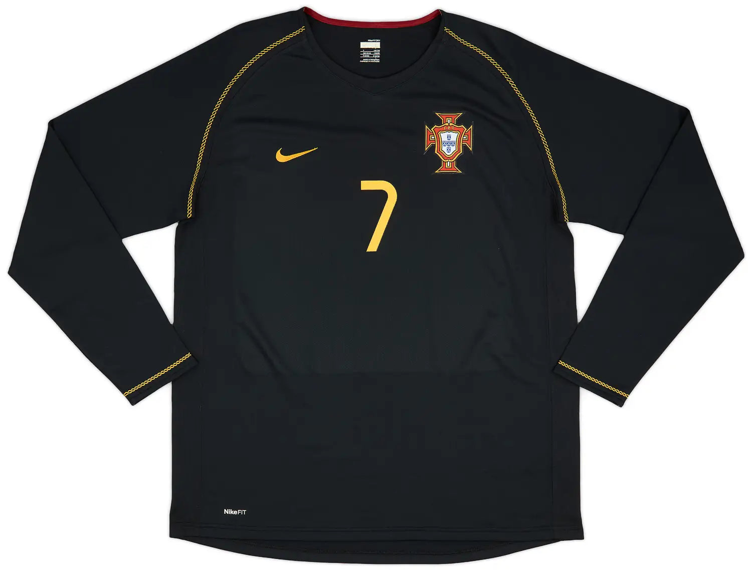 Camisa Seleção Portuguesa Away 2006 (Versão Manga Longa Torcedor Retrô)