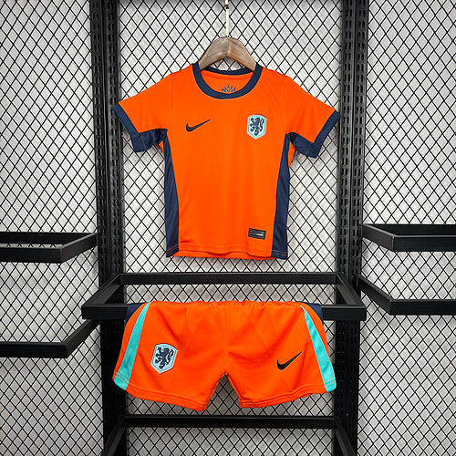 Kids Netherlands 2024∕25 Euro Home Kids Kit(50E2)