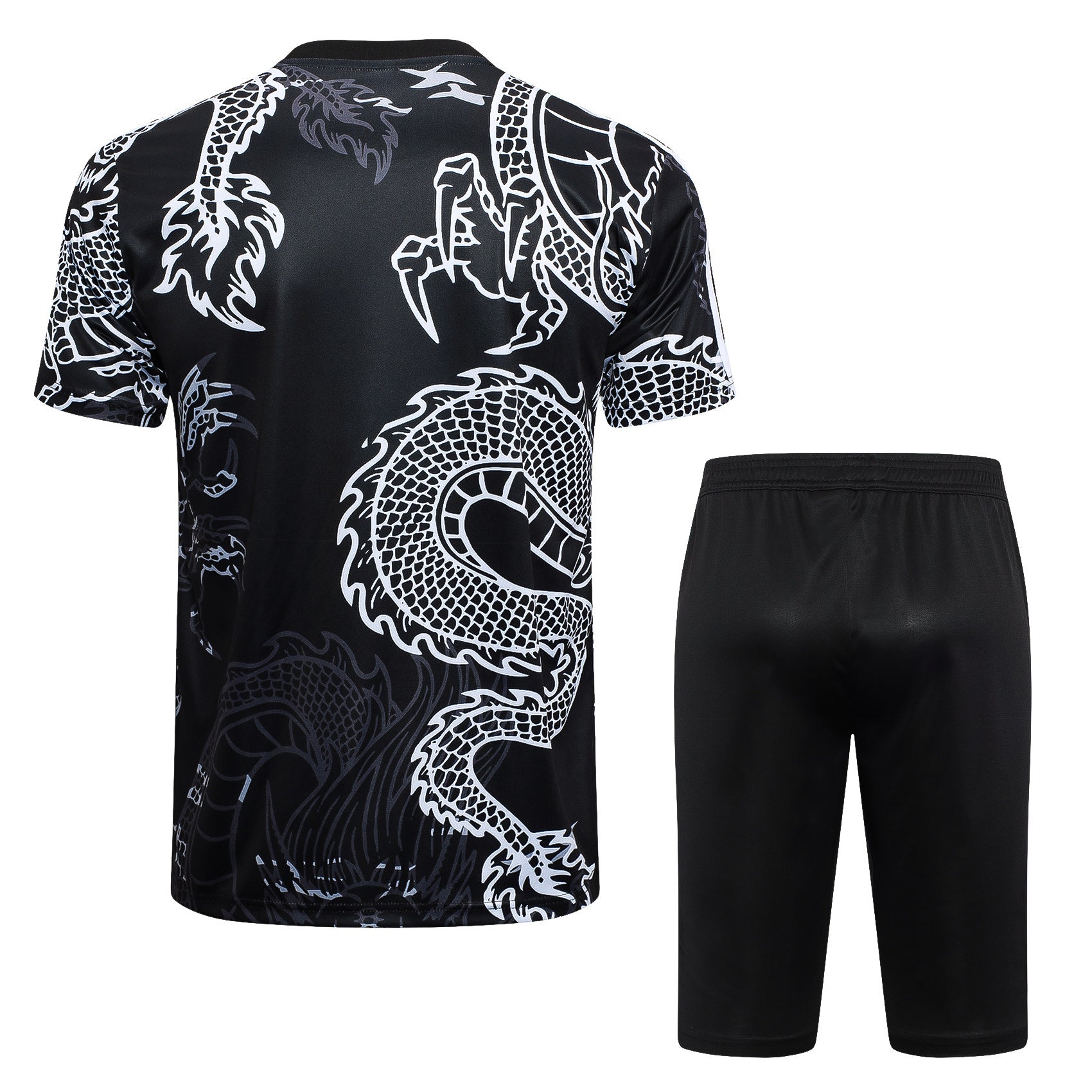 Kit Pre-Treino Real Madrid CF Conjunto Adulto/Infantil (Versão Torcedor)