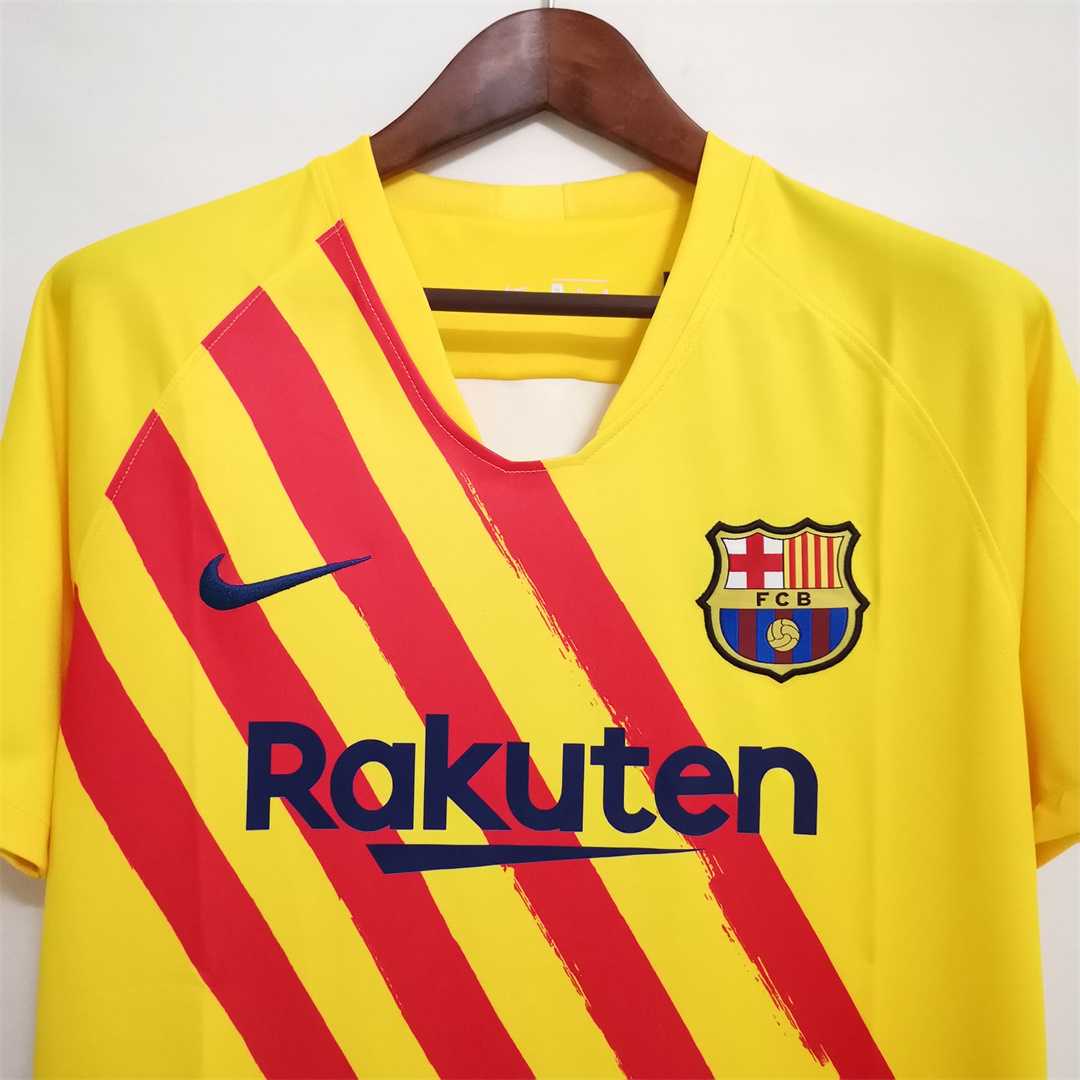 Camisa Barcelona Fourth 19/20 (Versão Retrô)