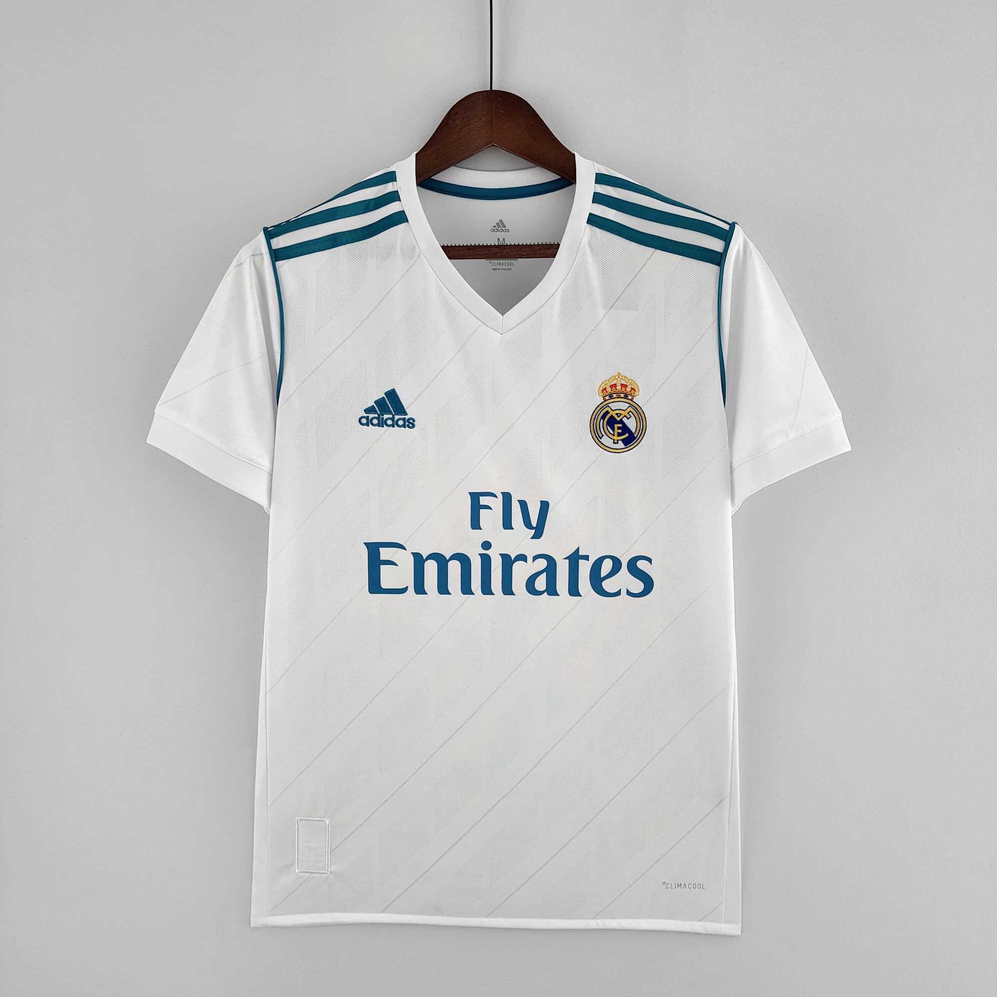 Camisa Real Madrid Home 17/18 (Versão Torcedor Retrô)