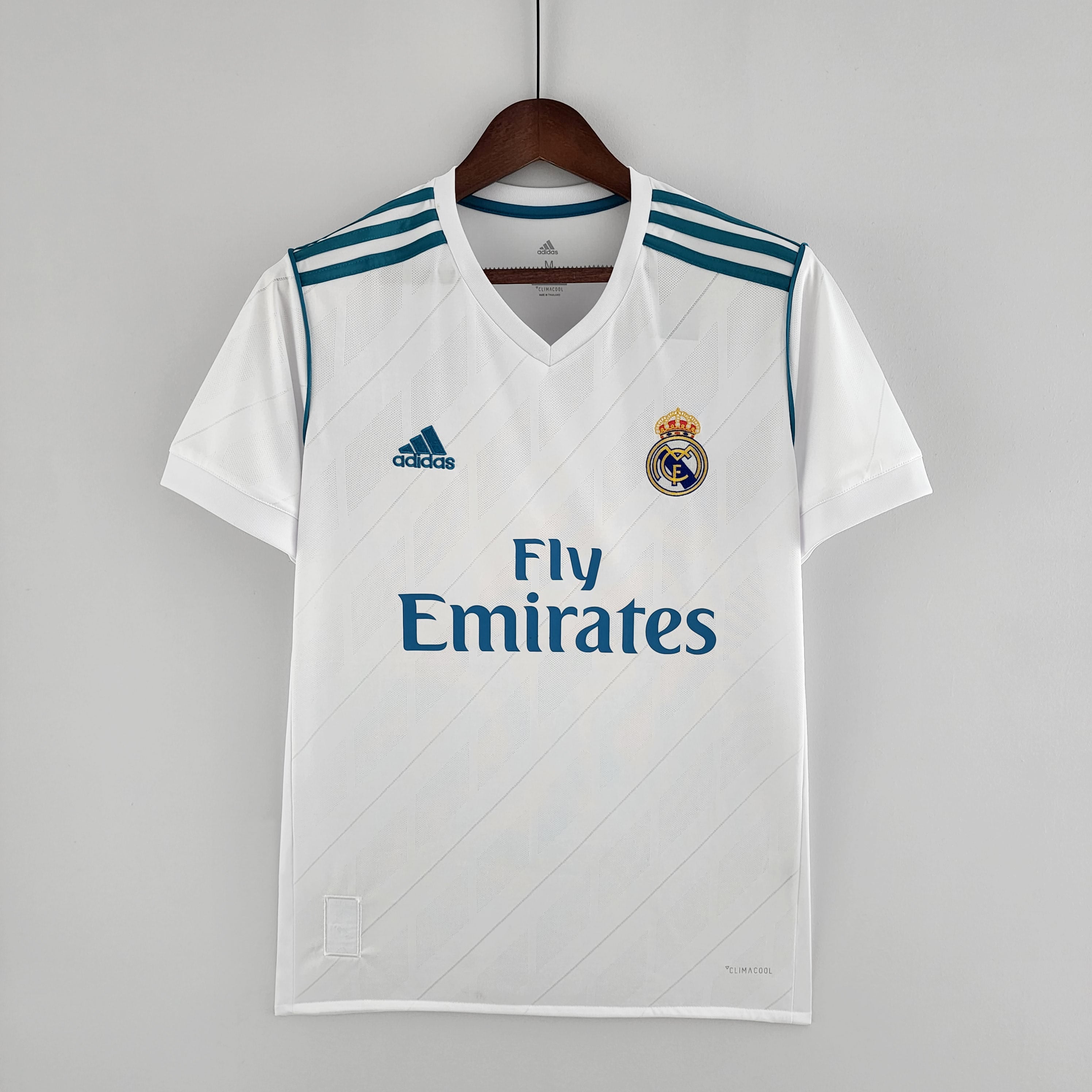 Camisa Real Madrid Home 17/18 (Versão Torcedor Retrô)