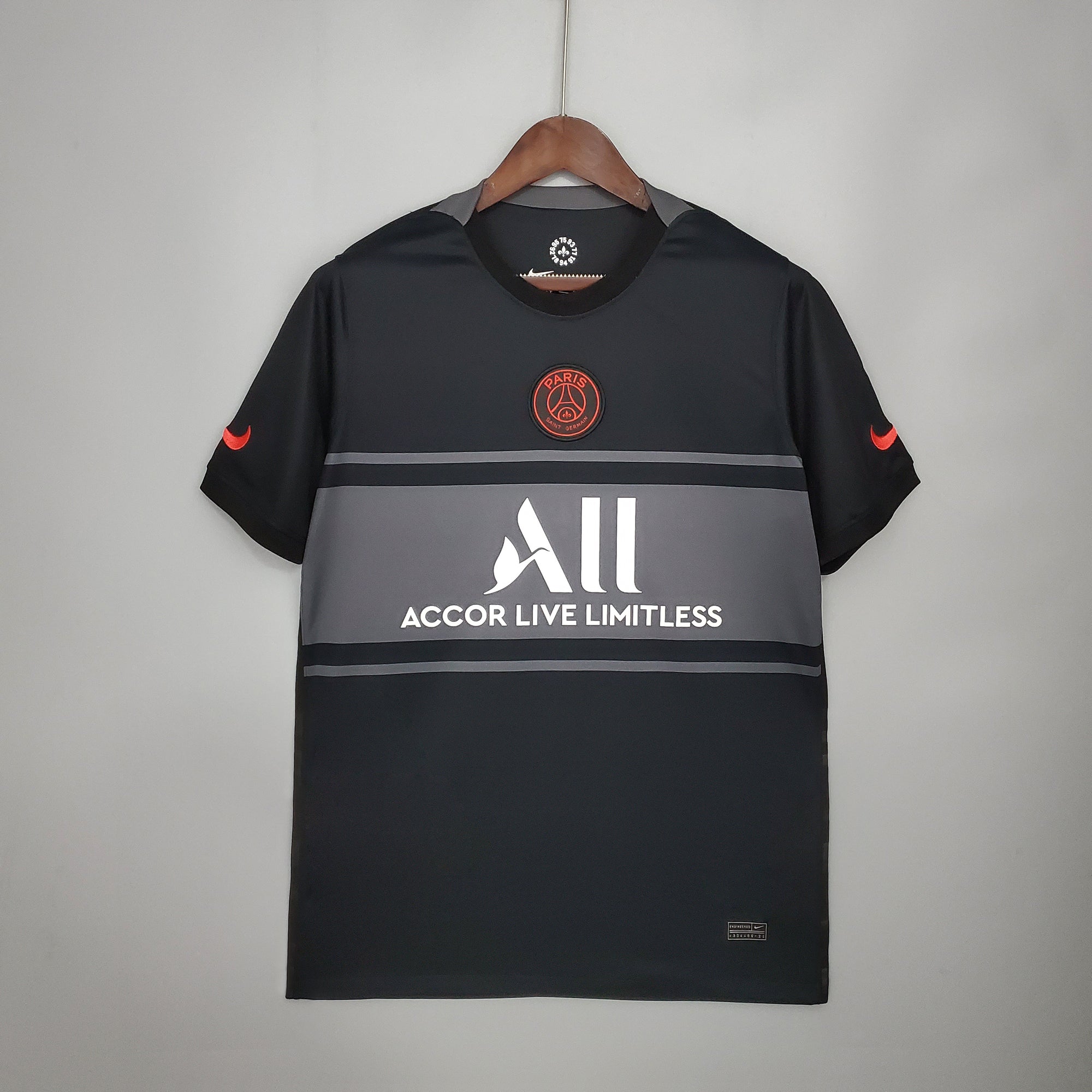 Camisa Paris Saint-Germain Third 21/22 (Versão Retrô)