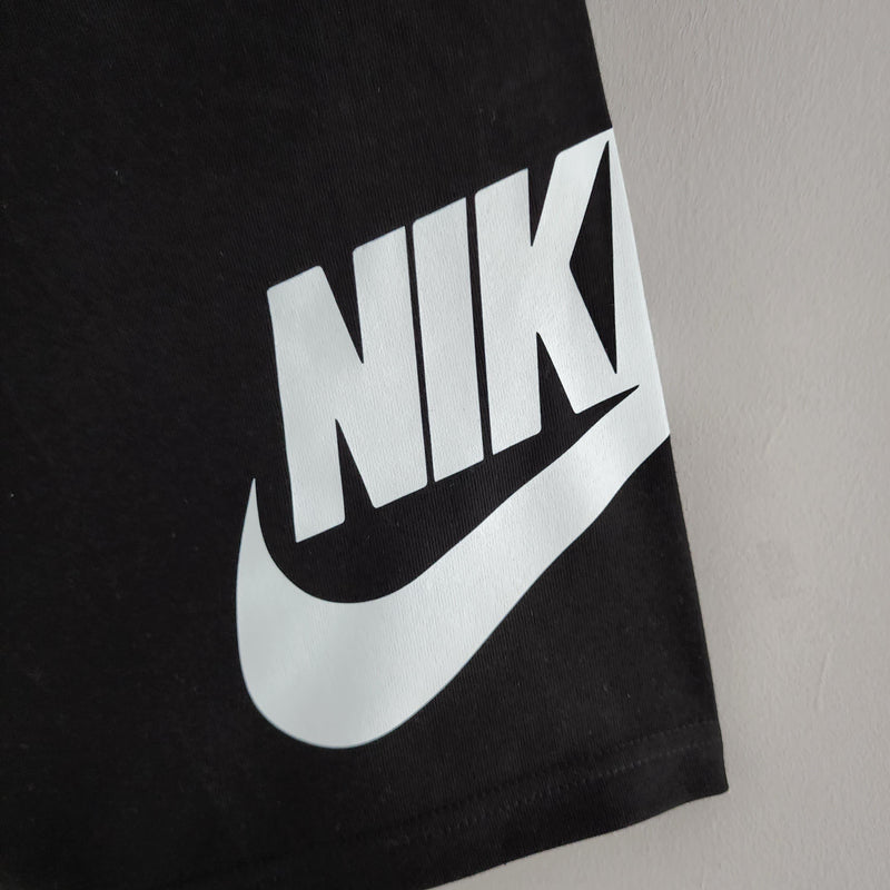 Shorts Moletom Nike  - Preto