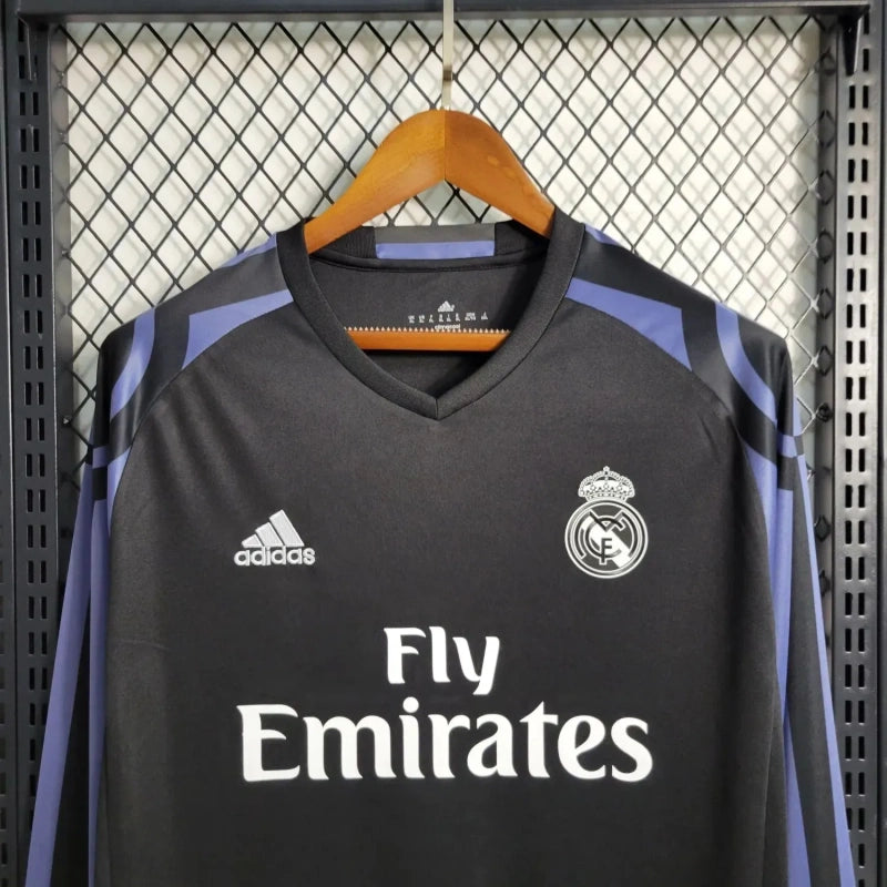 Camisa Real Madrid Third 16/17 (Versão Manga Longa Torcedor Retrô)