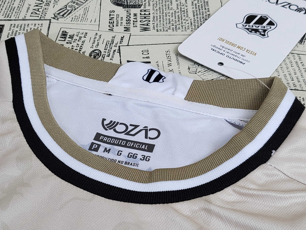 Camisa Ceará Sporting Club "White Style" 23/24 (Versão Torcedor) | EDIÇÃO ESPECIAL