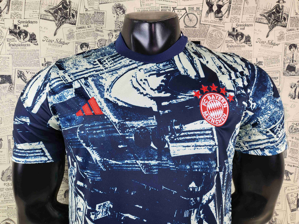Camisa FC Bayern Munich "Blue Style" 23/24 (Versão Torcedor) | EDIÇÃO ESPECIAL
