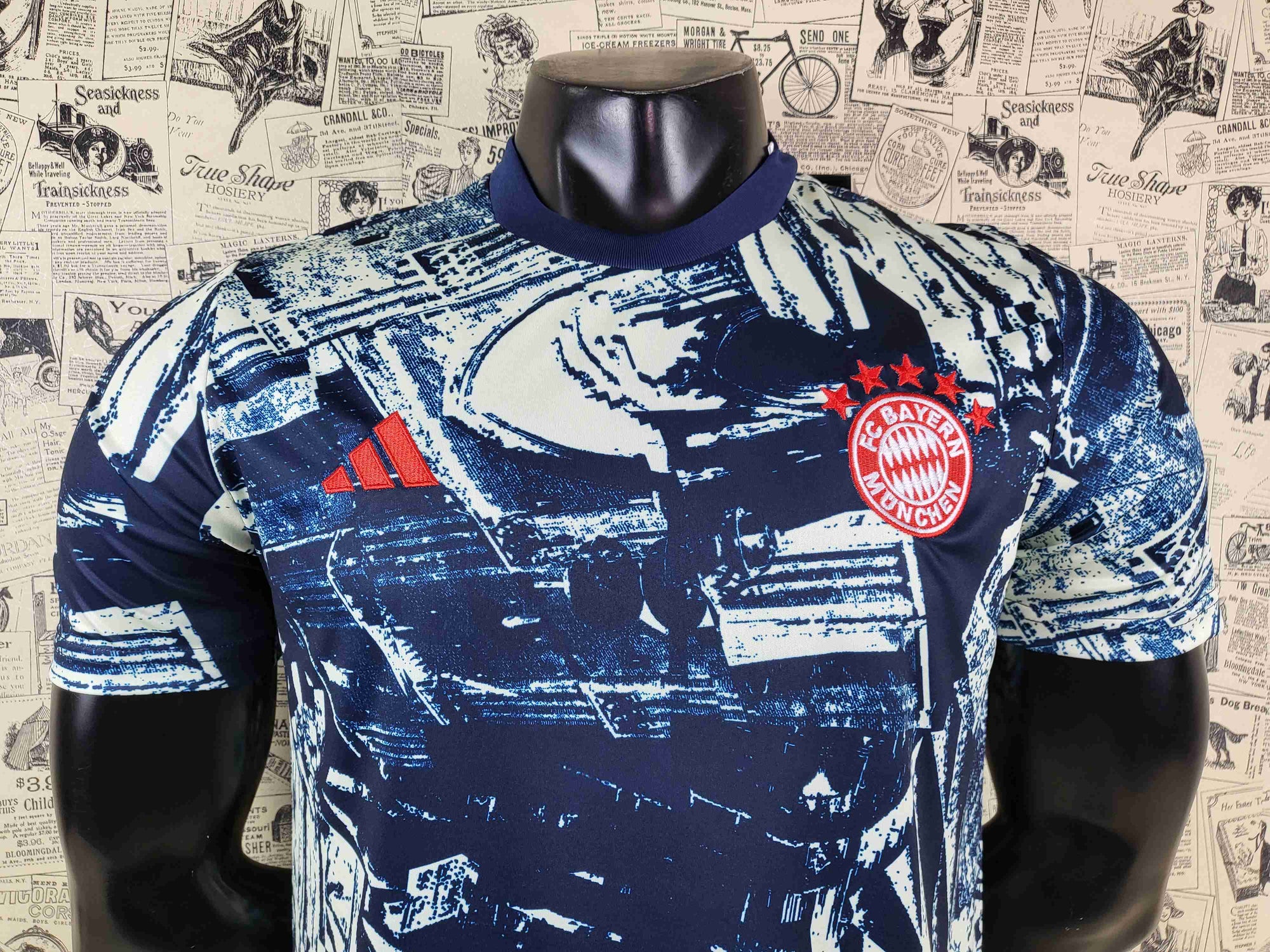 Camisa FC Bayern Munich "Blue Style" 23/24 (Versão Torcedor) | EDIÇÃO ESPECIAL
