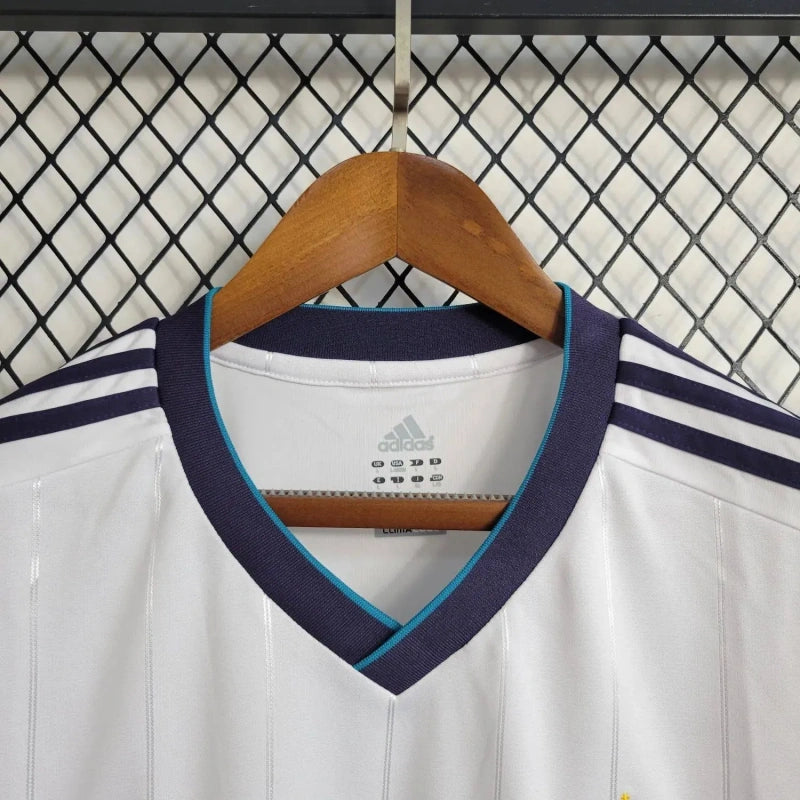 Camisa Real Madrid Away 12/13 (Versão Manga Longa Retrô)