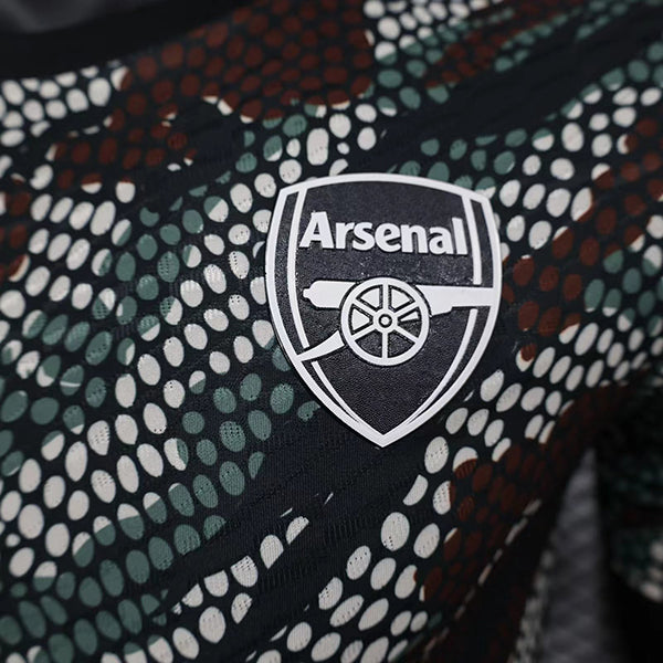 Camisa Arsenal "MAHARISHI" 23/24 (Versão Jogador) | EDIÇÃO ESPECIAL
