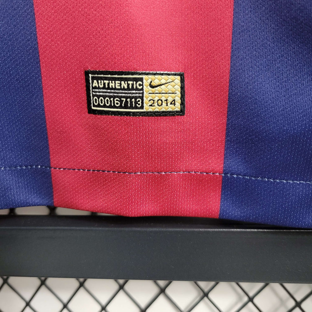 Camisa Barcelona Home 14/15 (Versão Retrô)