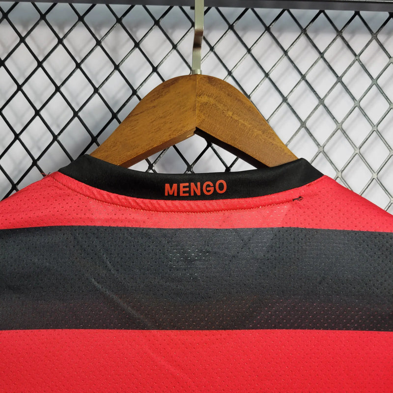 Camisa Flamengo Home 2009 Retrô - Vermelha e Preta