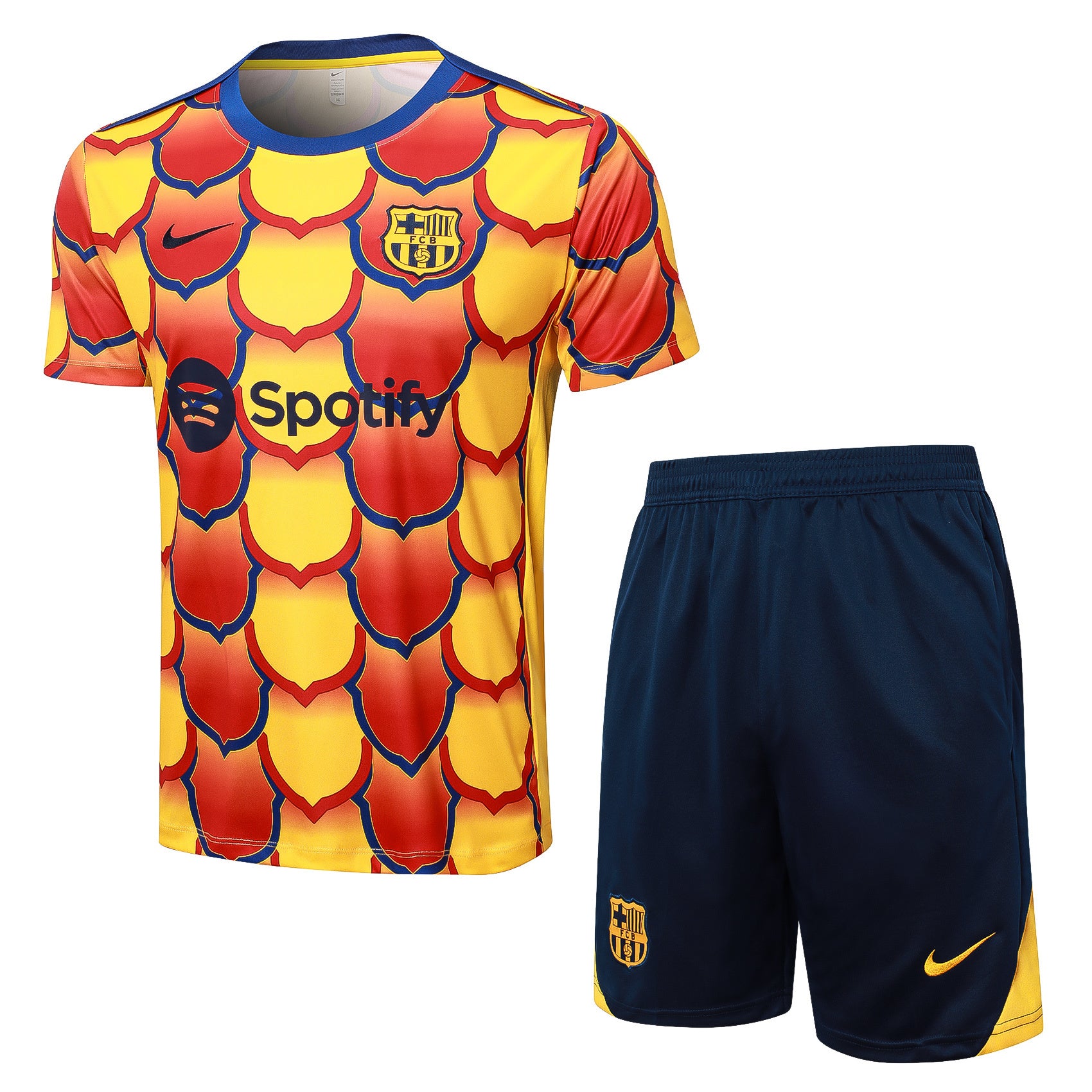 Kit Pre-Treino FC Barcelona Adulto/Infantil (Versão Torcedor)