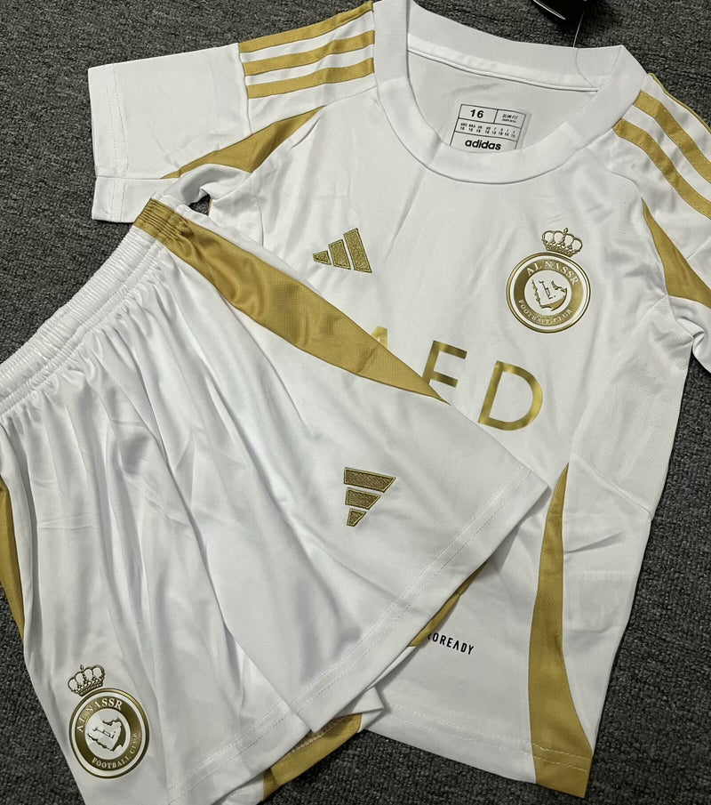 Kit Al-Nassr FC 24/25 Third Conjunto Infantil (Versão Torcedor)
