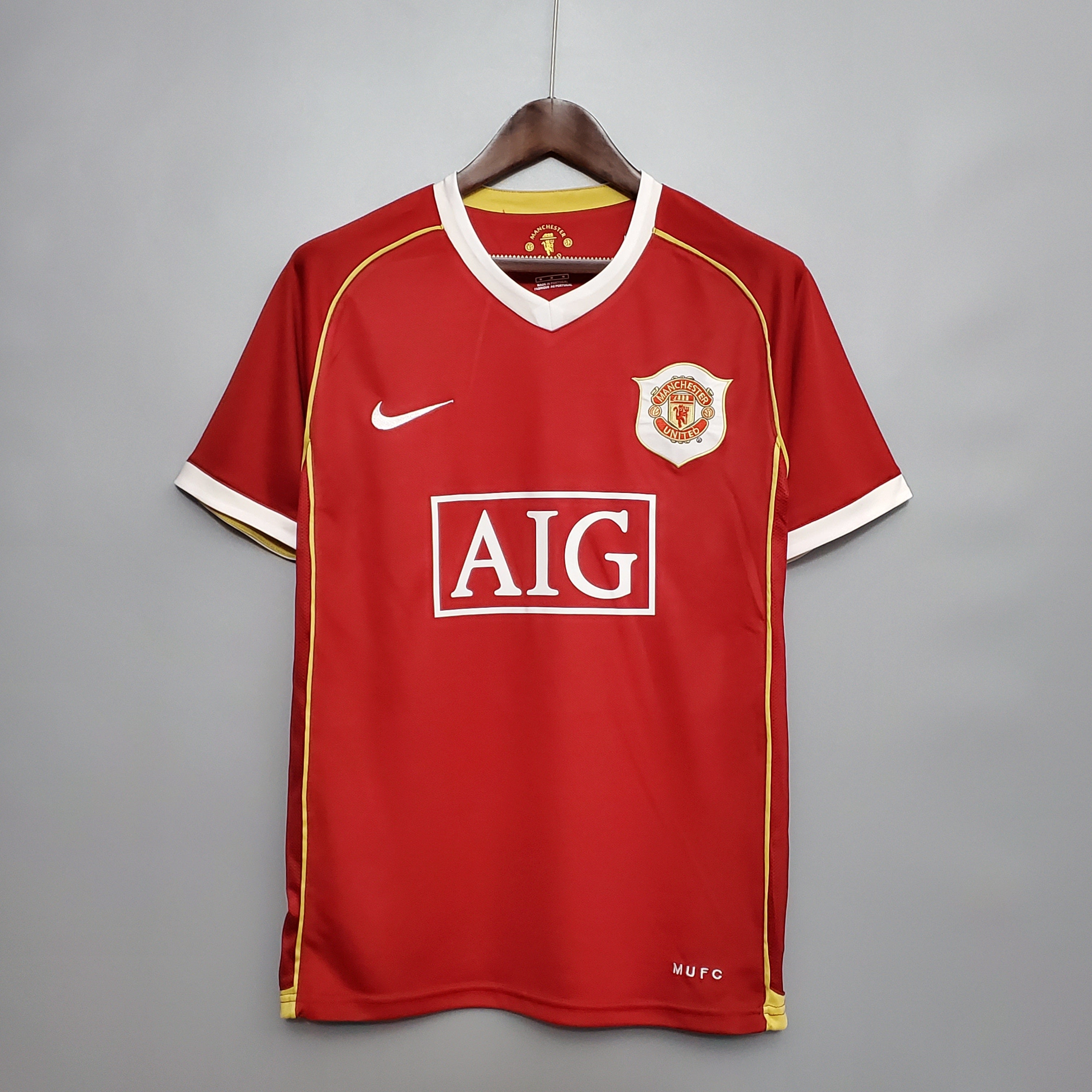 Camisa Manchester United Home 06/07 (Versão Retrô)