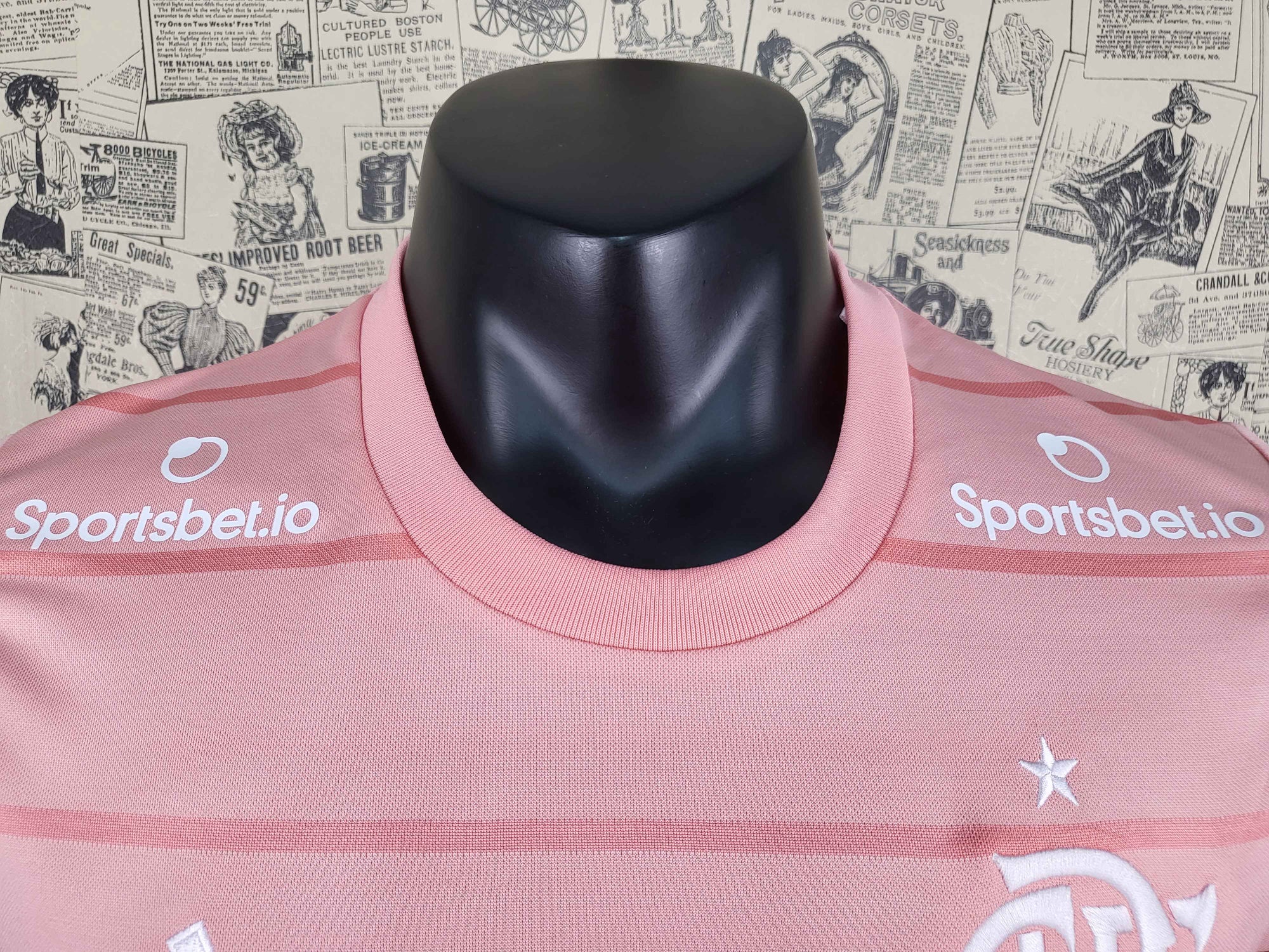 Camisa Flamengo "Outubro Rosa + Patrocínios" 21/22 (Versão Torcedor) | EDIÇÃO ESPECIAL