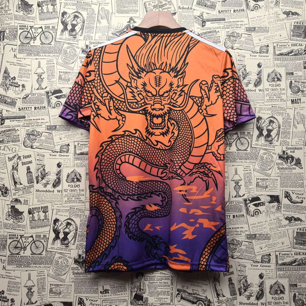 Camisa Real Madrid "Orange Dragon" 24/25 (Versão Torcedor) | EDIÇÃO ESPECIAL