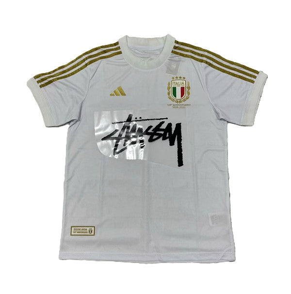 Camisa Seleção da Itália "Stussy White" (Versão Torcedor) | EDIÇÃO ESPECIAL