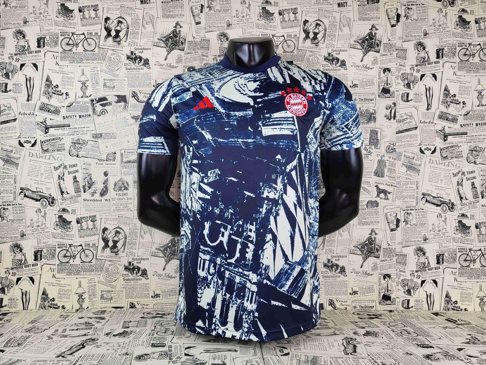 Camisa FC Bayern Munich "Blue Style" 23/24 (Versão Torcedor) | EDIÇÃO ESPECIAL