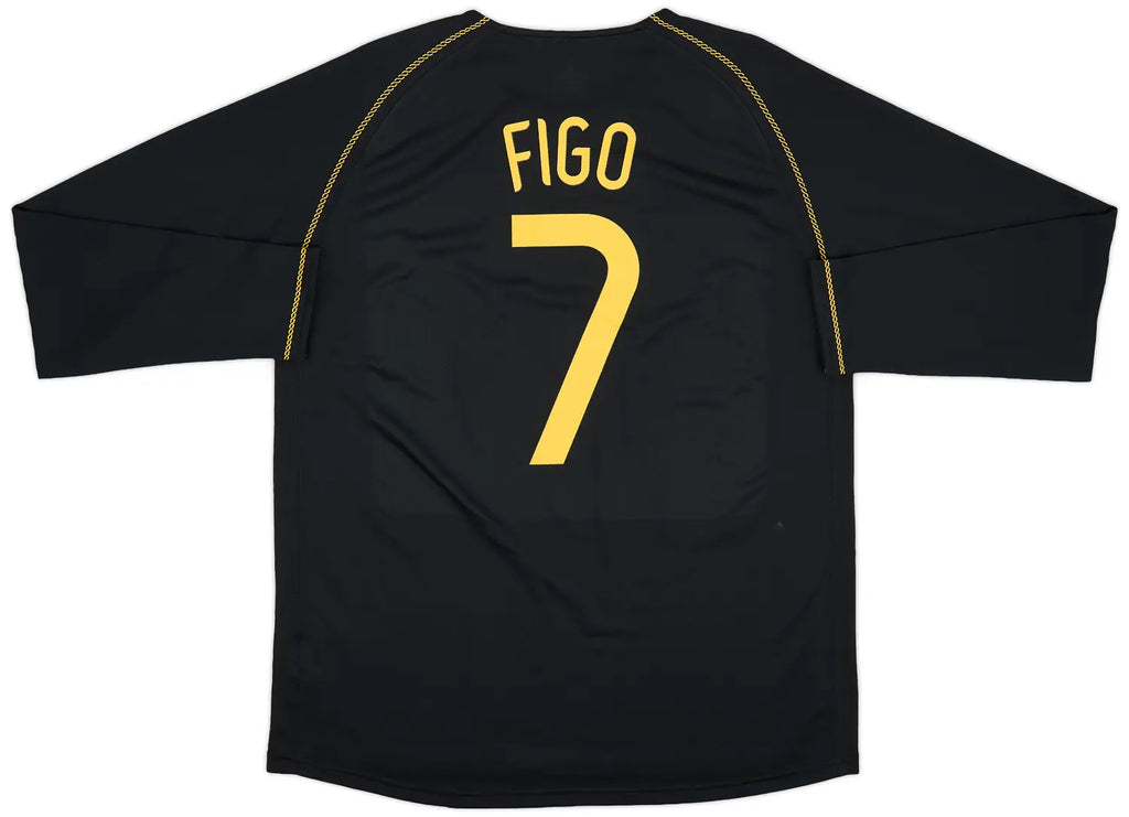 Camisa Seleção Portuguesa Away 2006 (Versão Manga Longa Torcedor Retrô)