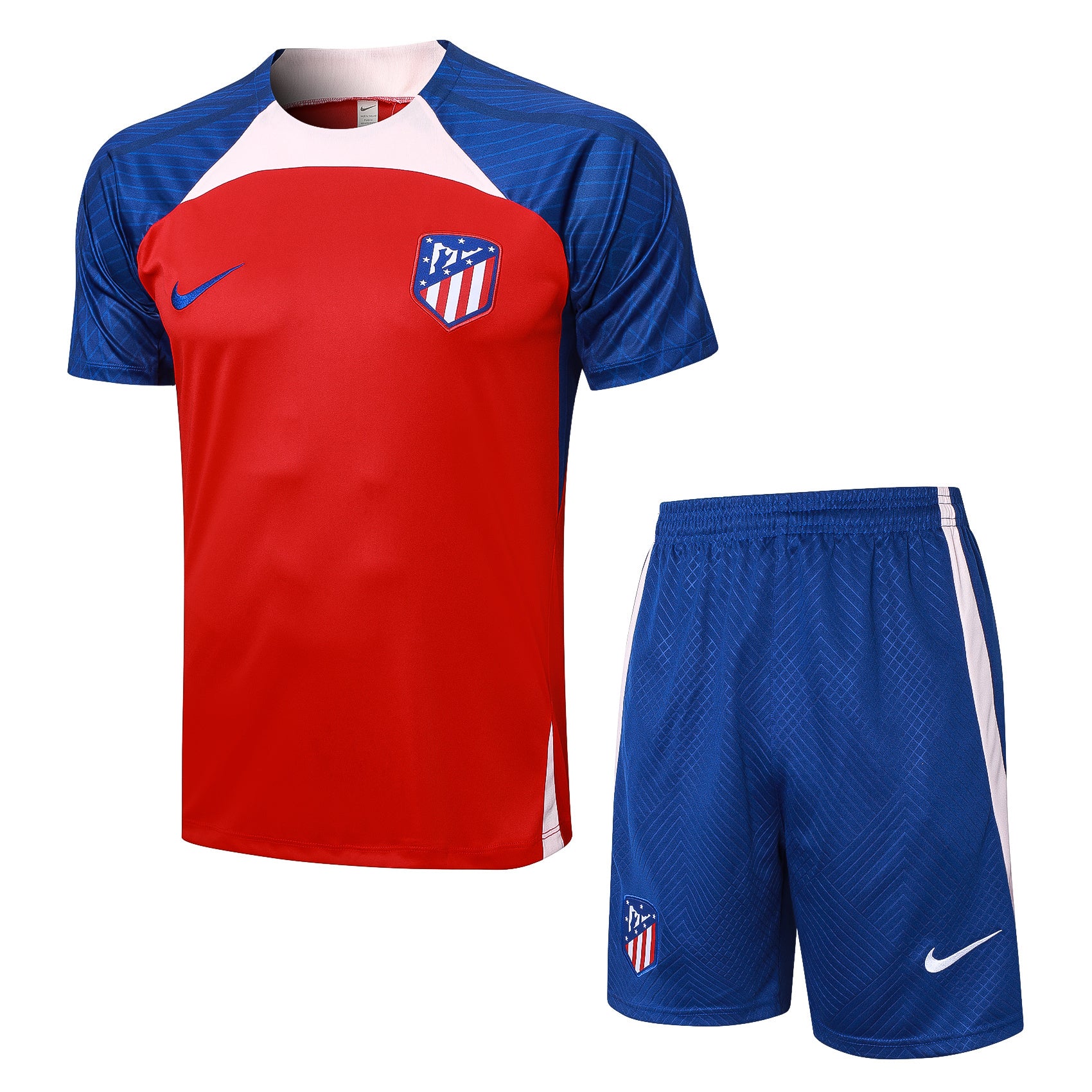 Kit Pre-Treino Atlético Madrid Adulto/Infantil (Versão Torcedor)