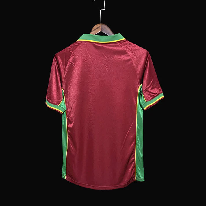 1998 Portuguese National Team Home Shirt (Retro Fan Version) 