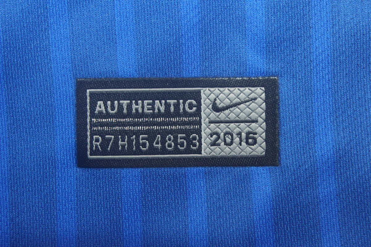 Camisa Barcelona Home 16/17 (Versão Manga Longa Retrô)