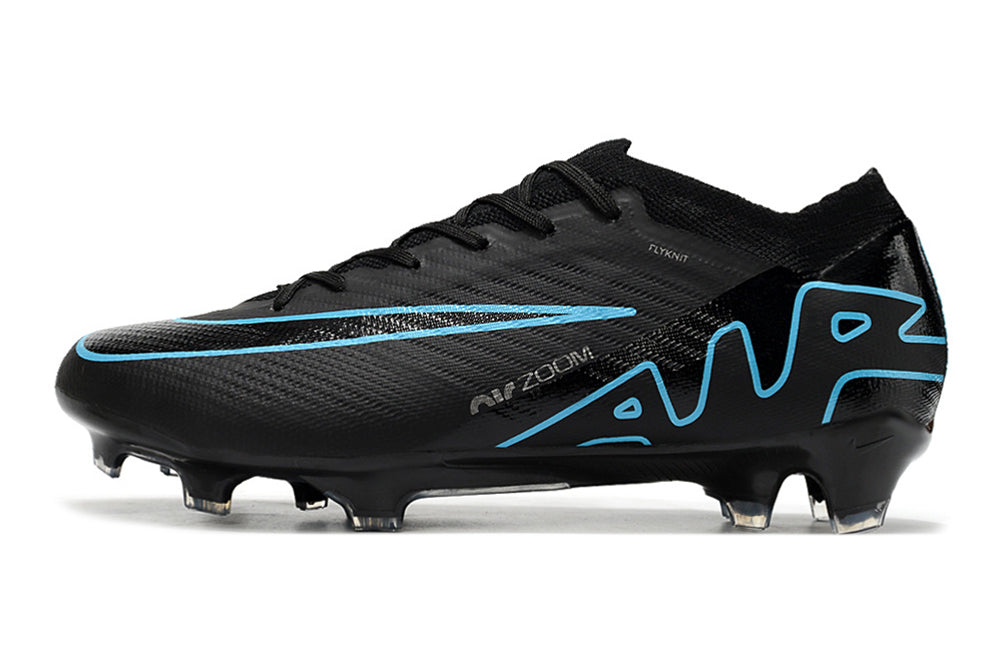 Nike Mercurial Vapor Flyknit Ultra FG Botas de Fútbol - Negro Azul | Football Boots