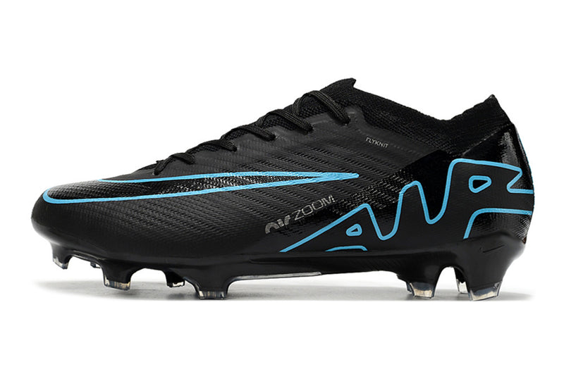 Nike Mercurial Vapor Flyknit Ultra FG Botas de Fútbol - Negro Azul | Football Boots