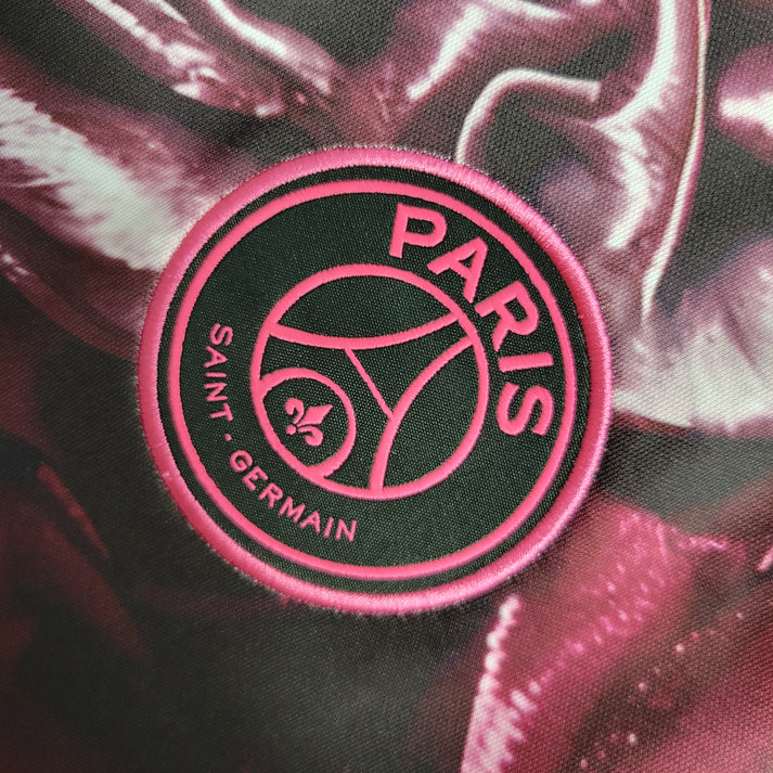 Camisa Paris Saint-Germain F.C. "Red Flowers" (Versão Torcedor) | EDIÇÃO ESPECIAL