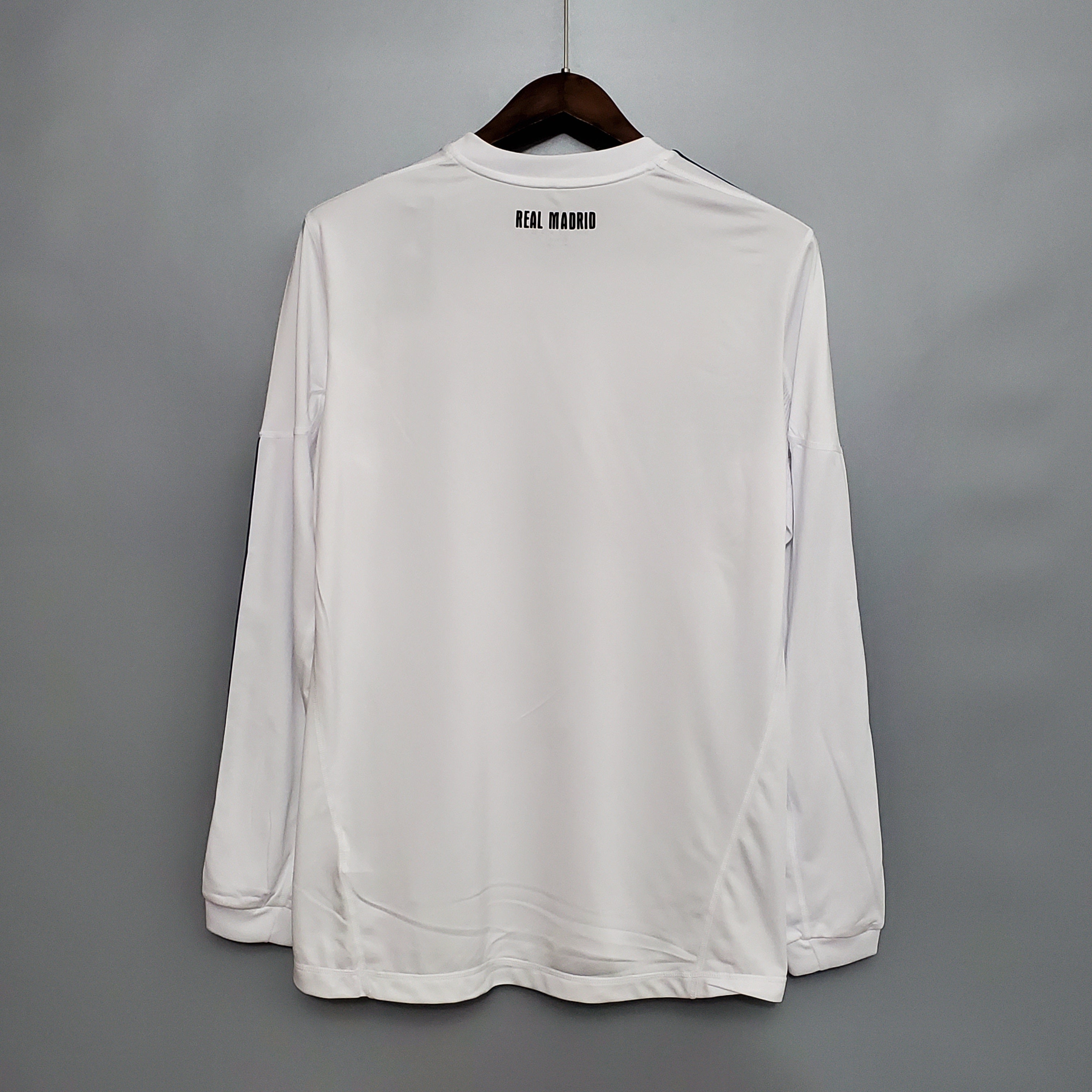 Camisa Real Madrid Home 10/11 (Versão Manga Longa Retrô)