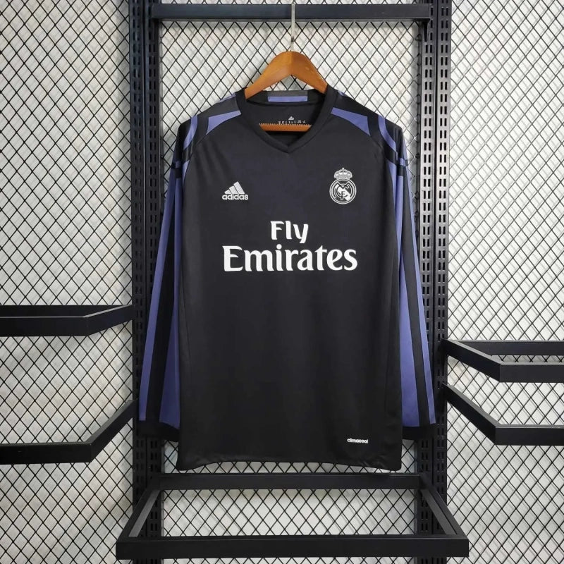 Camisa Real Madrid Third 16/17 (Versão Manga Longa Torcedor Retrô)